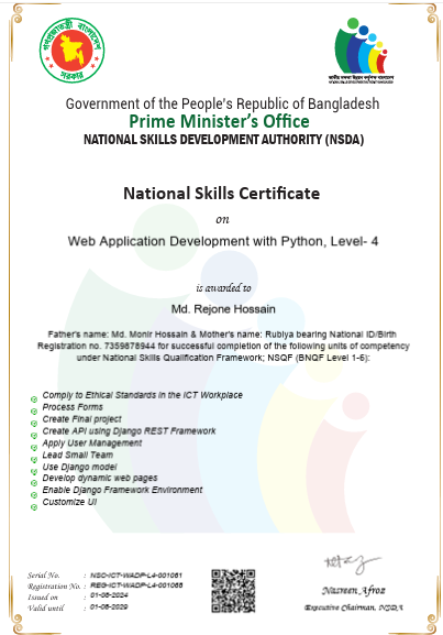 Web Application Development with Python