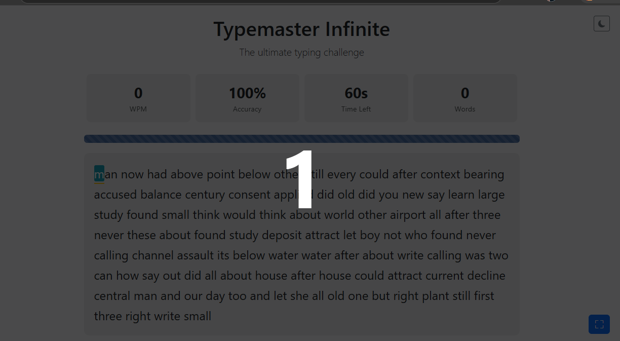 Type Master Infinite