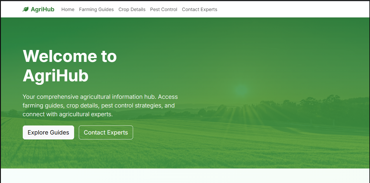Agriculture Hub
